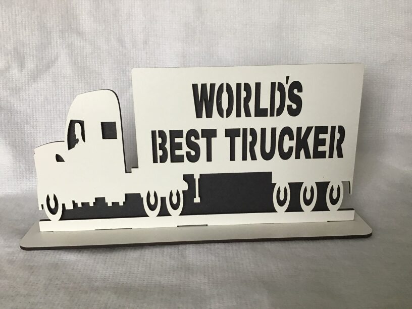 WORLDS BEST TRUCKER