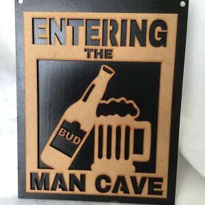 large beer sign