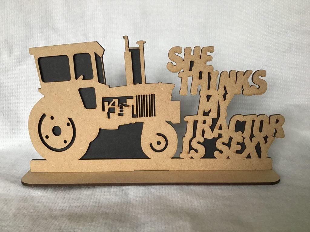 TRACTOR SIGN